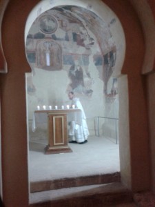 Oblación del incienso durante el canto del 