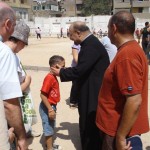 Con Su Beatitud el Patriarca Copto-Católico de Alejandría (Egipto).