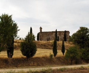 Ermita visigótica de la Virgen en Torrelaguna. Aquí sirvió la santa como anacoreta.