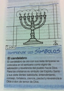 candelabro símbolos