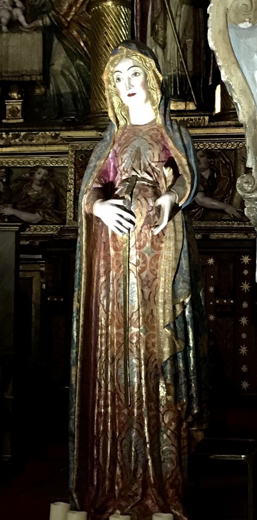 Virgen de la espera. Iglesia de Santiago Medina del Campo/ Valladolid